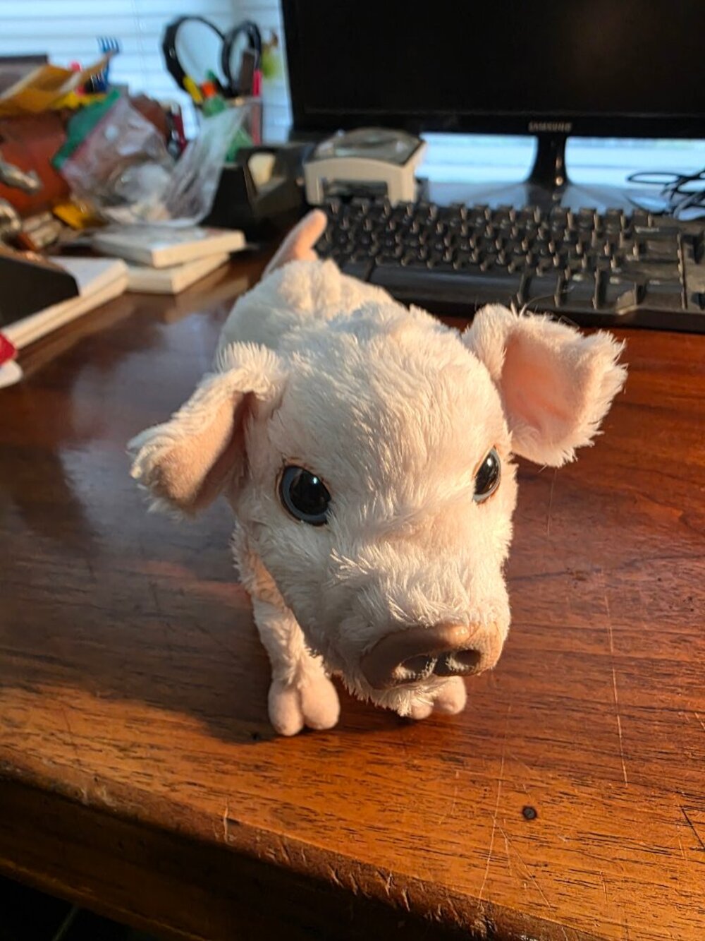 FURREAL FRIENDS PIGLET NEWBORN PIG BABY ANIMATED PLUSH